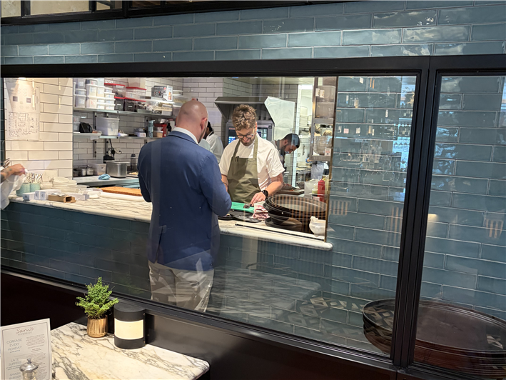 open kitchen